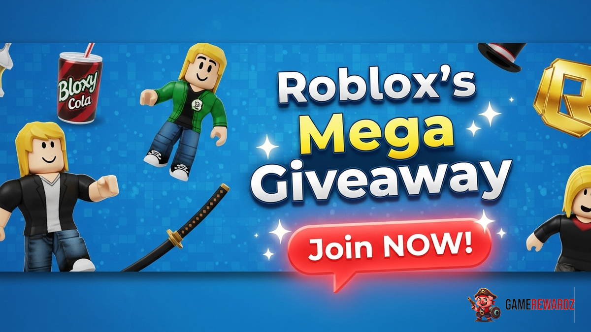 Roblox&#039;s Mega Giveaway: Join NOW!
